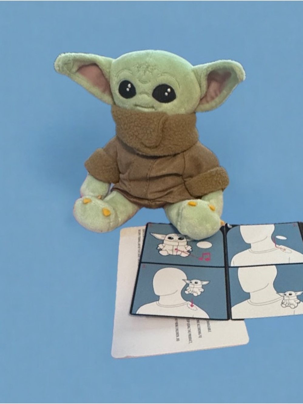 Disney Parks Grogu Talking Shoulder Plush
